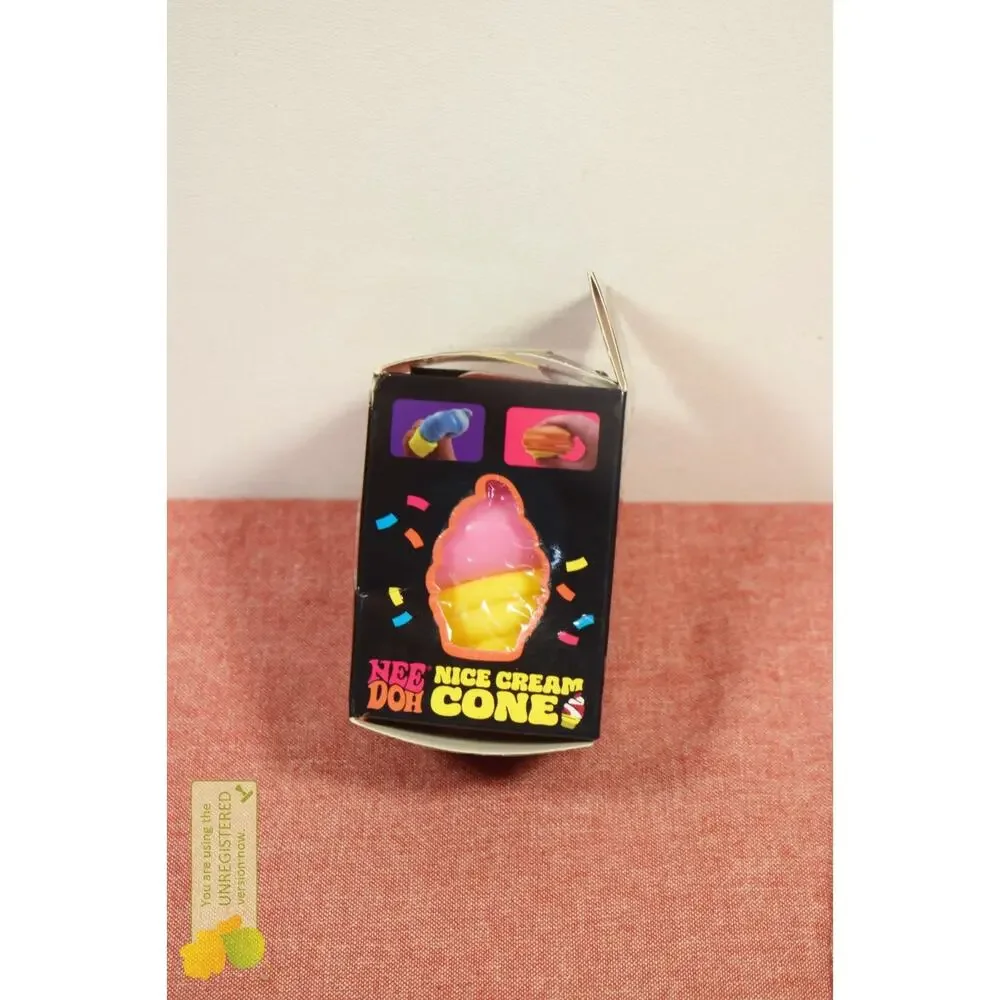 Nee Doh Nice Cream Cone Pink